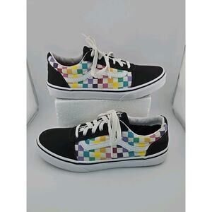 VANS Shoes rainbow old school sz 6 missy pride retro skate punk sneaker